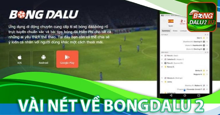 Sơ lược về trang chủ Bongdalu 2 