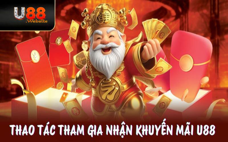 Hướng dẫn các thao tác tham gia nhận khuyến mãi U88