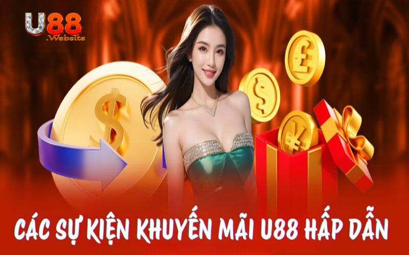 Tổng hợp các sự kiện khuyến mãi U88 hấp dẫn